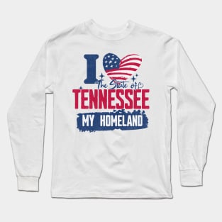 Tennessee my homeland Long Sleeve T-Shirt